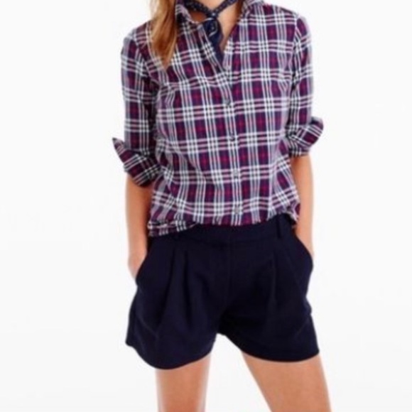 J. Crew high waisted crepe shorts - Picture 3 of 4
